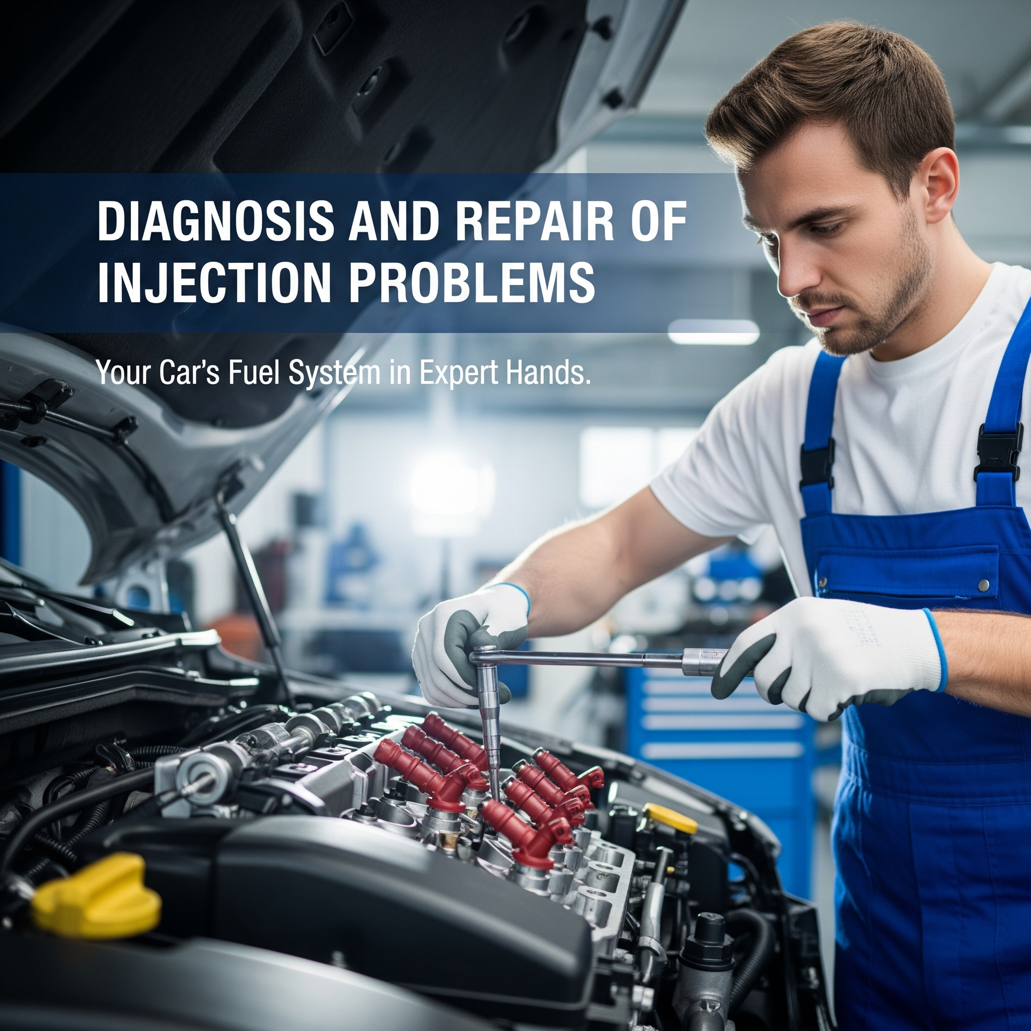 Diagnosis and repair of injection problems.