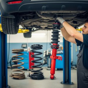 Replacement of Shock Absorbers and Springs Service